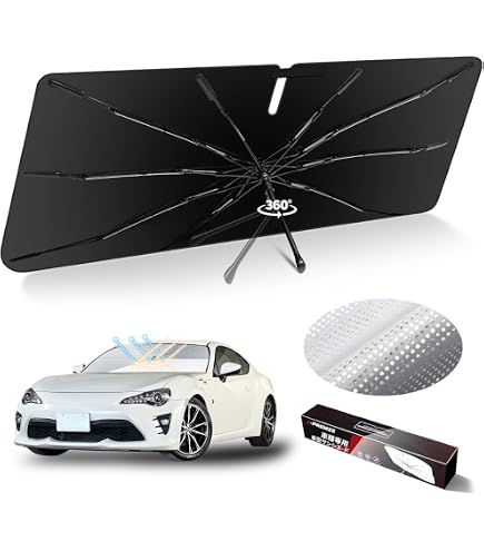 Amazon | ruiya 新型 トヨタ 86 後期 専用 サンシェード フロント