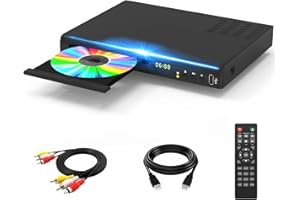 blu-ray プレーヤー, 1080P Dolby DTS HDMI USB 端子搭載 ブルーレイプレーヤー / A1 BD・DVD・CD 再生 簡単設置 HDMIケーブル付き