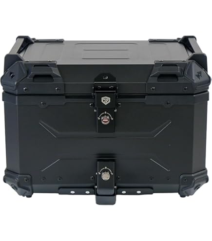 Amazon | WANDA バイク用リアボックス リアボックス 【純粋アルミ製