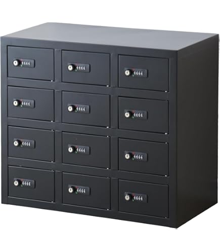 Amazon.co.jp: エイコー(Eiko)エーコー 貴重品保管庫 4BOX