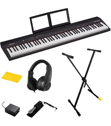 Roland GO:PIANO88 88鍵 電子ピアノ 箱無し　ブラック Amazon | ローランド Roland GO-88P GO:PIANO88 エントリー