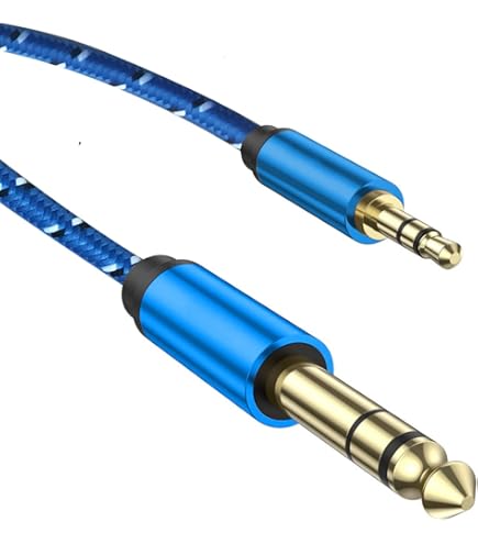 Vention 3.5mm Male To 2x6.5mm Male Audio Cable, 5 Meter, Black | BACBJ Buy, Best Price In - View #8
