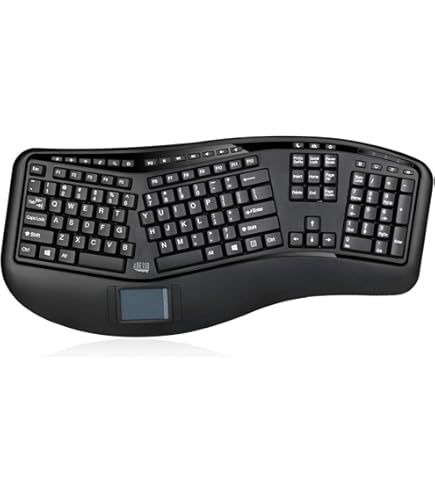 Amazon | Wireless Trackball Keyboard | ADESSO | パソコン用