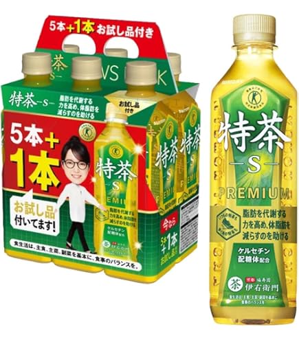 Amazon.co.jp: サントリー 特茶S プレミアム 500ml 24本 : 食品・飲料