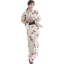 Amazon | [KYOETSU] [キョウエツ] 浴衣セット 変わり織 生成り 6