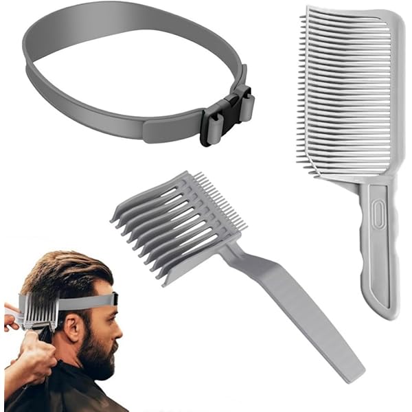 Amazon | プロの理髪師カッティングコーム 理容フェードコーム 4点