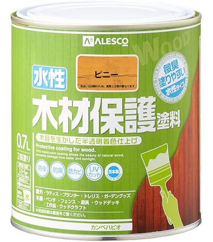 アサヒペン　水性　ガーデン用カラーウォルナット 7Ｌ