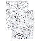 Bebe au lait　ベベオレ　スワドル（おくるみ）セット　パイパー＆ティーローズ　ダブルガーゼ