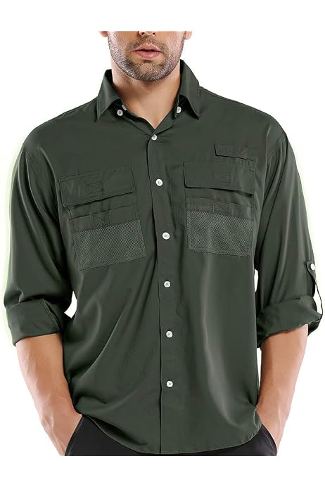 Outdoor Long Sleeve Shirt Lightweight 