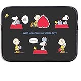 スヌーピー (6) ノートパソコン衝撃吸収 スリム 360°保護 13/15インチ スリーブ ノートパソコンバッグ 防水 軽量 保護用スリーブカバー おしゃれでコンパクトなpcカバンです，父の日のプレゼントでビジネスにもカジュアルにもご使用いただけま