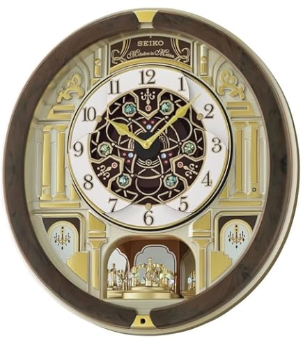 Amazon.co.jp: SEIKO メロディ・イン・モーション ミュージカル壁掛け