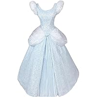 Amazon.co.jp: cosplay衣装店 シンデレラ ドレス Cinderella コスプレ
