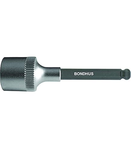 Bondhus PHBX7/S-6 ProHold Stecknüsse-Set – 7-teilig, 1/8 Bis 3/8 Zoll, Kugelende, 15,2 Cm