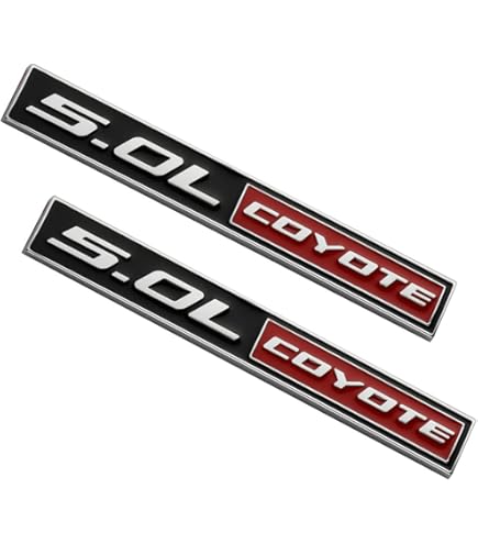 Coyote Badge F150 Dark e /Decklid Badge Coyote Badge Shop