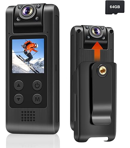 ボディカメラ 64GB 2*2000mAh 2160P HD赤外線暗視 動き検出 Amazon.co.jp: LXMIMI 4K 小型カメラ ボディカメラ WiFi スマホ