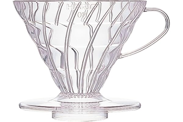 HARIO(ハリオ) V60 透過ドリッパー 02 クリア 1-4杯用 コーヒー ハンドドリップ 日本製 VDR-02-T