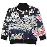 ベビードール 柄切替ジャケット 子供服 150cm ブラック