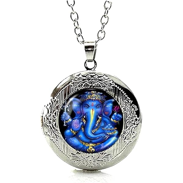 Amazon.co.jp: DianaL Boutique シルバートーン ガネーシャ卿