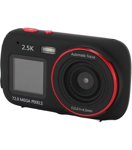 Amazon | デジタルカメラ デジカメ 4800万画素 【4K動画撮影 音楽