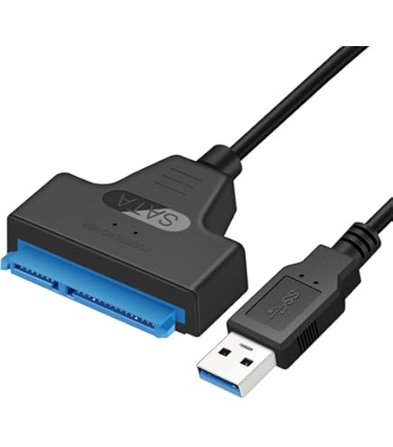 Amazon.co.jp: SATA-USB 3.0 変換ケーブル 2.5インチ SATAケーブルSSD