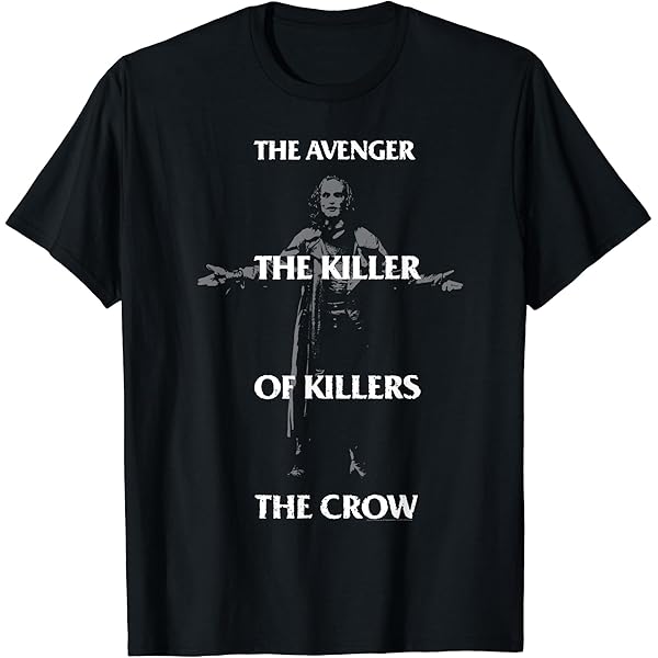 Amazon | The Crow – Shattered Crow Tシャツ | Tシャツ