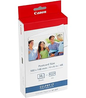 Canon KL-36IP 3P ✕ 6箱 Amazon.co.jp: Canon KL-36IP カラーインク/ペーパーセット