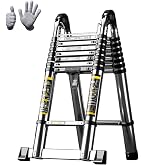 Amazon.co.jp: xixi-home 伸縮はしご 耐荷重150KG 最長2.9+2.9m 7+7段