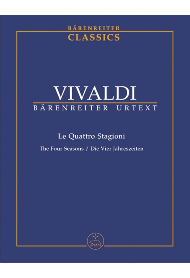 ヴィヴァルディ: バイオリン協奏曲 F.I, N.22-25 Op.8/1-4 「四季