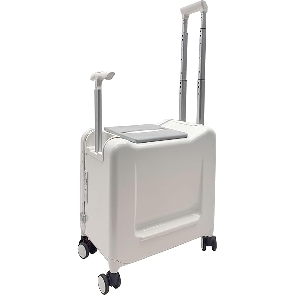 新品 ChicCarry 白 子供が乗れるキャリーケース スーツケース Amazon | [ChicCarry] 子供が乗れるキャリーケース クッションシート