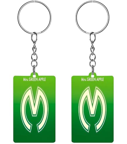 Mrs. GREEN APPLE アクリルキーチェーン アクリルキーホルダー ミセスグリーンアップル ディズニー コラボ キーチェーンセット