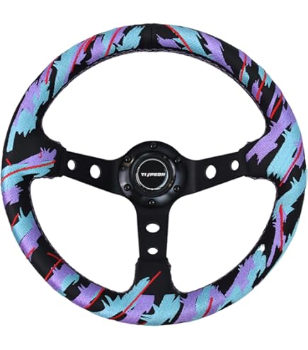 Amazon | Daikei(大恵産業) ステアリング・ホイール ラリーRS(300パイ