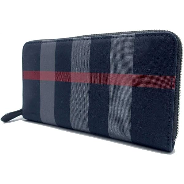 Amazon | [BURBERRY] [バーバリー] 長財布 レザー ジップアラウンド