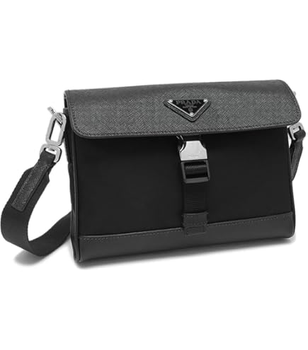 Amazon.co.jp: [プラダ] ショルダーバッグ メンズ ポーチ付 ナイロン