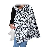 BEBE AU LAIT ベベオレ Hooter Hider フーターハイダー ベビー用ナーシングカバー Azure アジュール [並行輸入品]