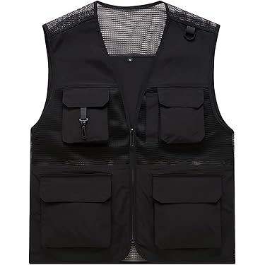 【人気】 peak フィッシングベスト ブラック 着脱式 size:L スノーピーク（snow peak）（メンズ）トレッキングウェア 立ち襟ベスト