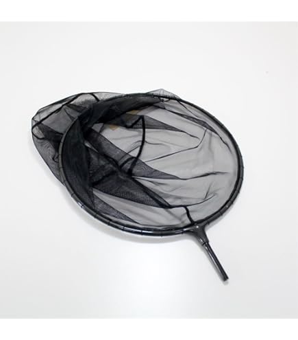 Amazon | へら竹製加工枠 玉網 9寸/2.5mm目 (30047-27)｜茶 | おり釣具