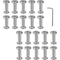 Amazon | Oedema 20セット シルバー M3×4mm シカゴネジ