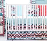 New Arrivals 2 Piece Crib Bed Set, Piper in Aqua by New Arrivals [並行輸入品]