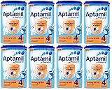 Aptamil アプタミル 粉ミルク ヨーロッパ基準合格 オーガニック 食品 ステージ4 （2歳から） 8箱