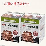 (観葉)きのこ栽培キット もりのしいたけ農園(お買い得2箱セット) 家庭菜園 本州・四国限定[生体]