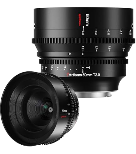 Amazon.co.jp: 7artisans 85mm T2.0 シネレンズ シネマレンズ フル