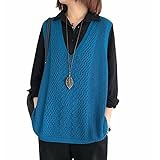 ニットベスト Vネック レディース ノースリーブ ベスト プルオーバー ケーブル編み 薄地 無地 ゆったり ミディアム丈 ストレッチ カジュアル レイヤード 重ね着 春 夏 秋 カジュアル ニットタンクトップ レイヤード