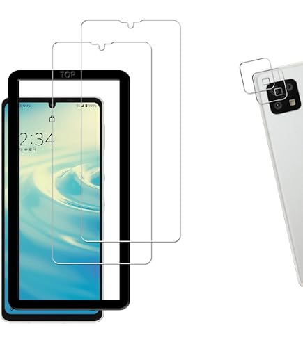 Amazon | HKKAIS aquos sense 6 フィルム【2+2 セット】指紋認証対応