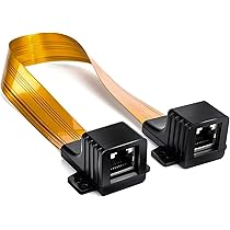 Amazon.co.jp: 隙間LANケーブル POEカメラ配線 電源用 隙間ケーブル
