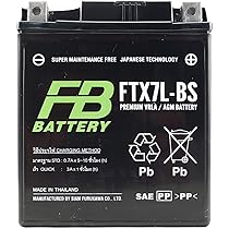 Amazon | タイ古河電池 FURUKAWA BATTERY FTX7L-BS 初期充電済み