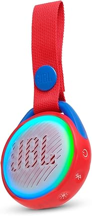 JBL JR POP Bluetoothスピーカー IPX7防水/ポータブル/ライトリング搭載 レッド JBLJRPOPRED【国内正規品/メーカー1年保証付き】