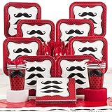 Mustache Madness Deluxe Kit (Serves 8) by ANYTIME COSTUMES [並行輸入品]