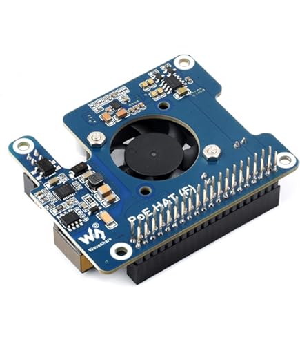 Amazon.co.jp: waveshare PoE HAT Raspberry Pi 4 B/3 B+用 Power Over