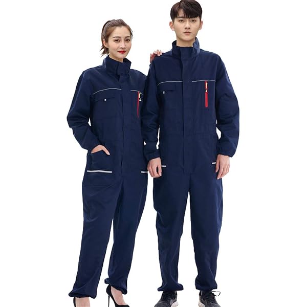 Amazon.co.jp: [JINPIN] ツナギ オーバーオール つなぎ 作業服 メンズ