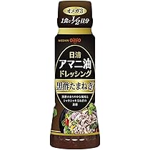 Amazon | 日清オイリオ 日清アマニ油ドレッシング青じそ 160ml ×4個